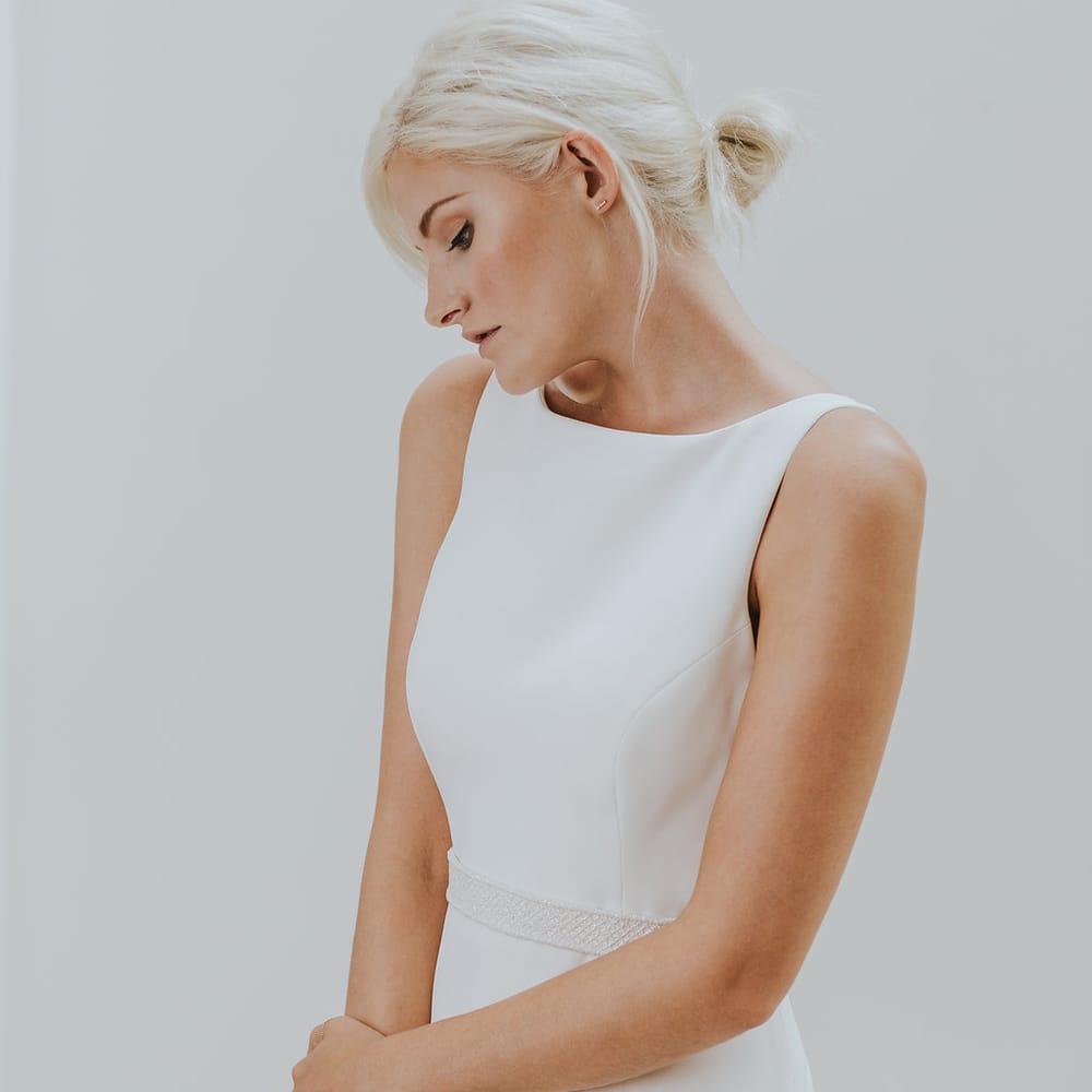 Elegant & Minimal Bridal Gowns by Charlotte Simpson