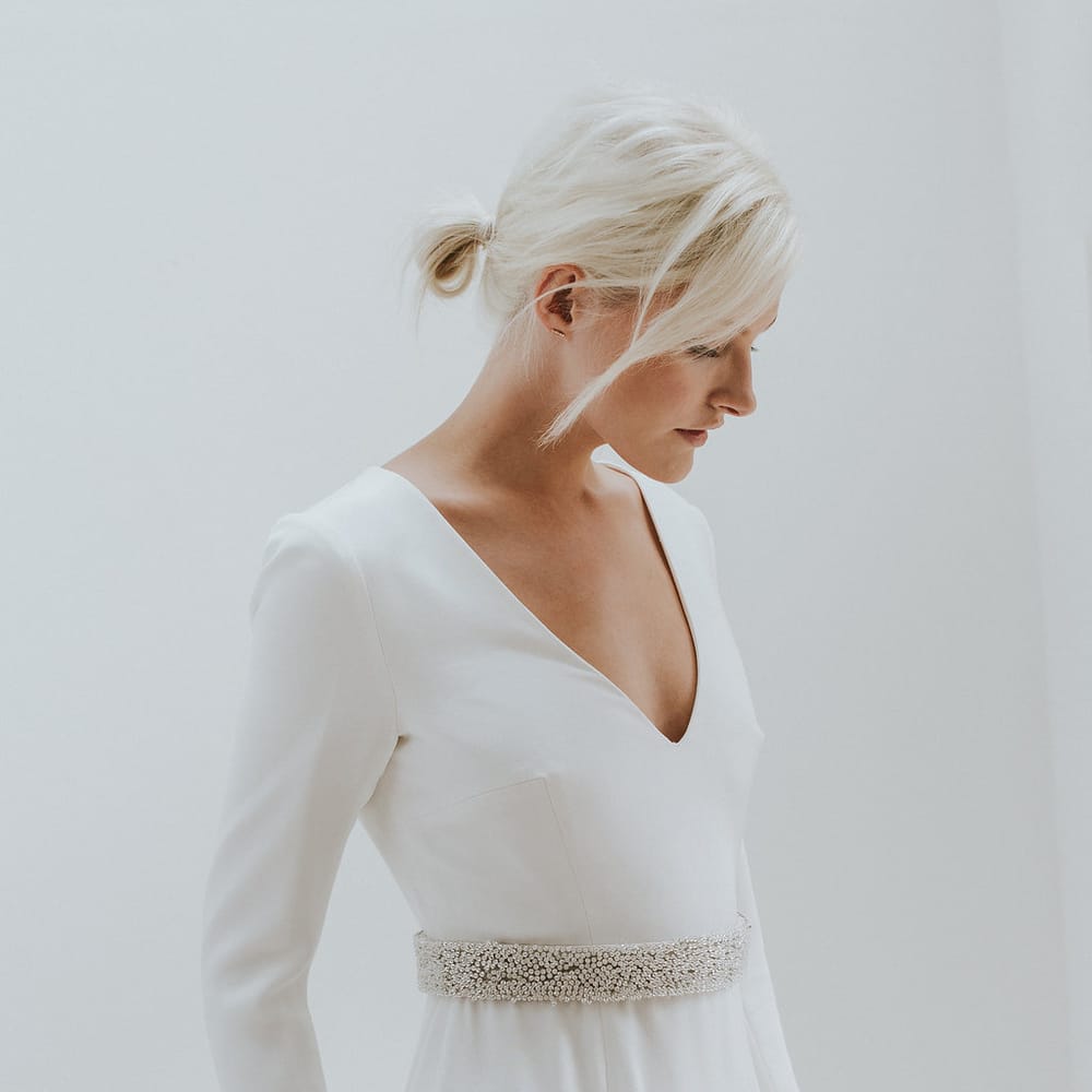 Elegant & Minimal Bridal Gowns by Charlotte Simpson