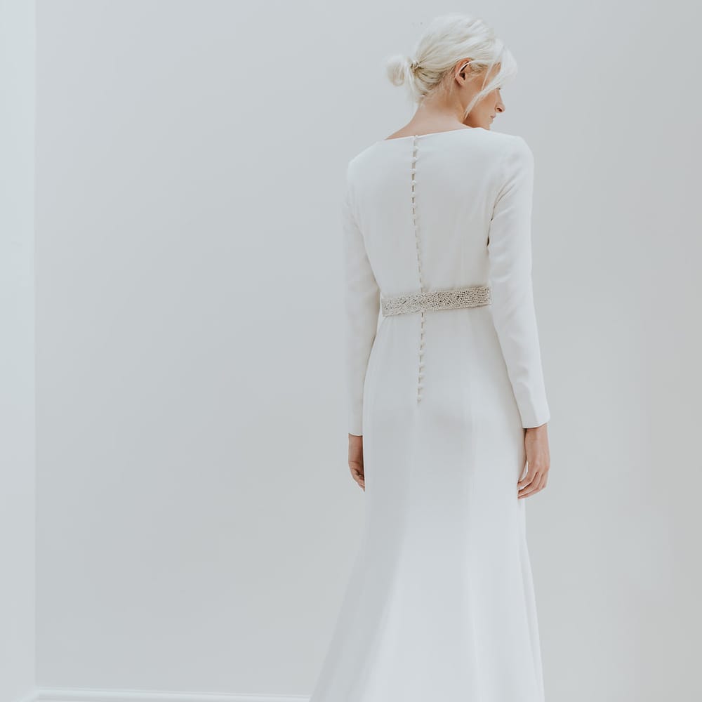 Elegant & Minimal Bridal Gowns by Charlotte Simpson