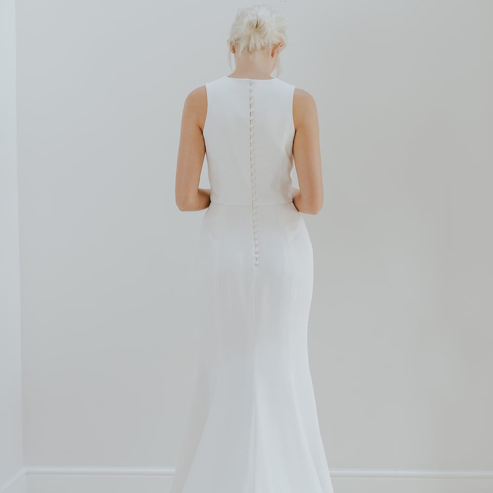 Elegant & Minimal Bridal Gowns by Charlotte Simpson
