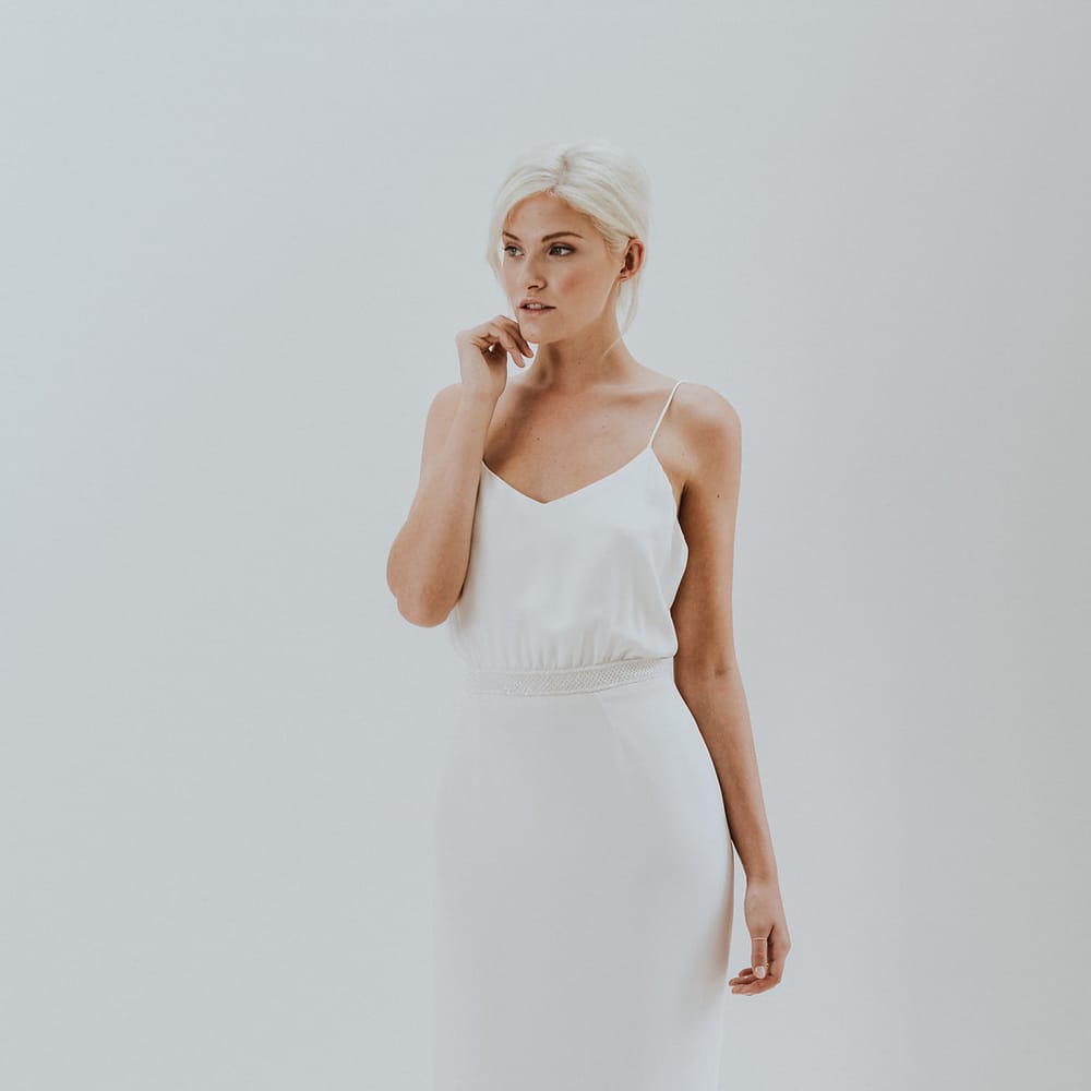 Elegant & Minimal Bridal Gowns by Charlotte Simpson