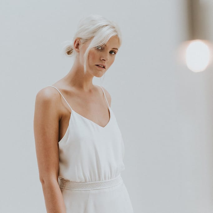 Elegant & Minimal Bridal Gowns by Charlotte Simpson