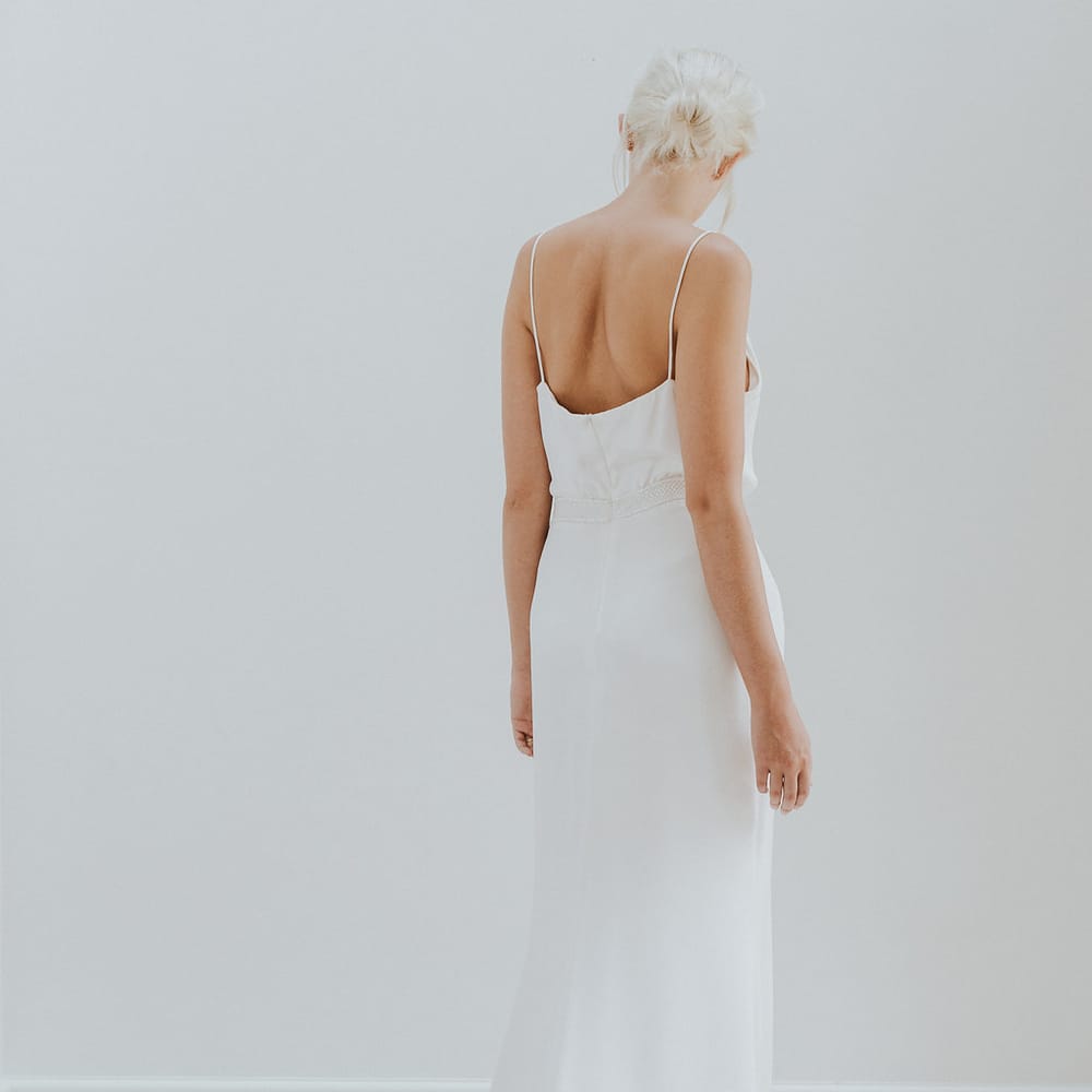 Elegant & Minimal Bridal Gowns by Charlotte Simpson