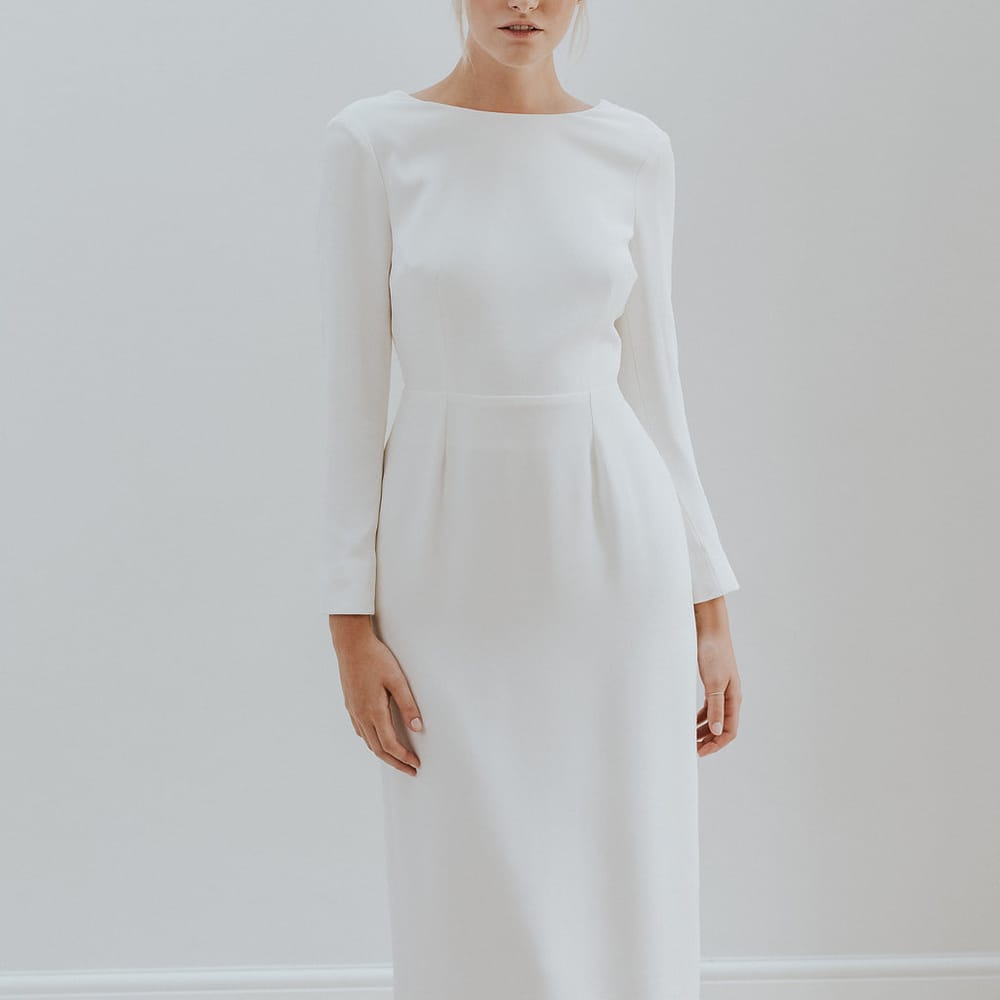 Elegant & Minimal Bridal Gowns by Charlotte Simpson