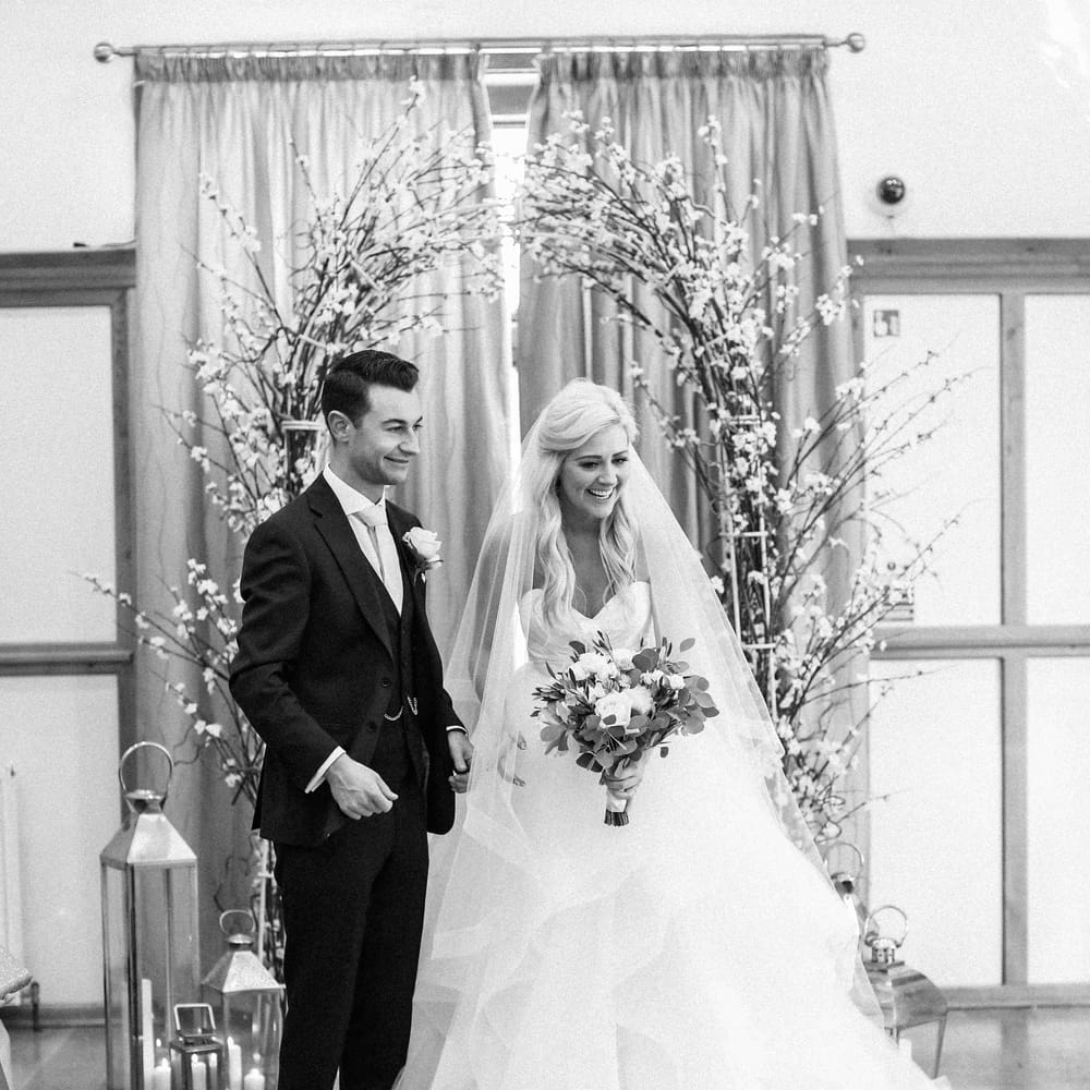 Bride & Groom Married Portrait