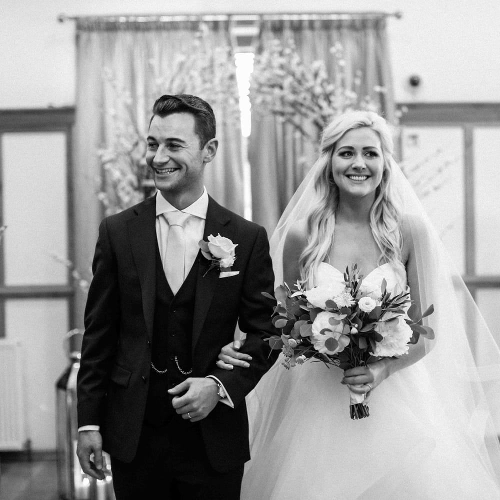 Bride & Groom Married Portrait