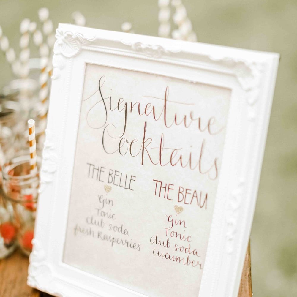 Cocktail Menu