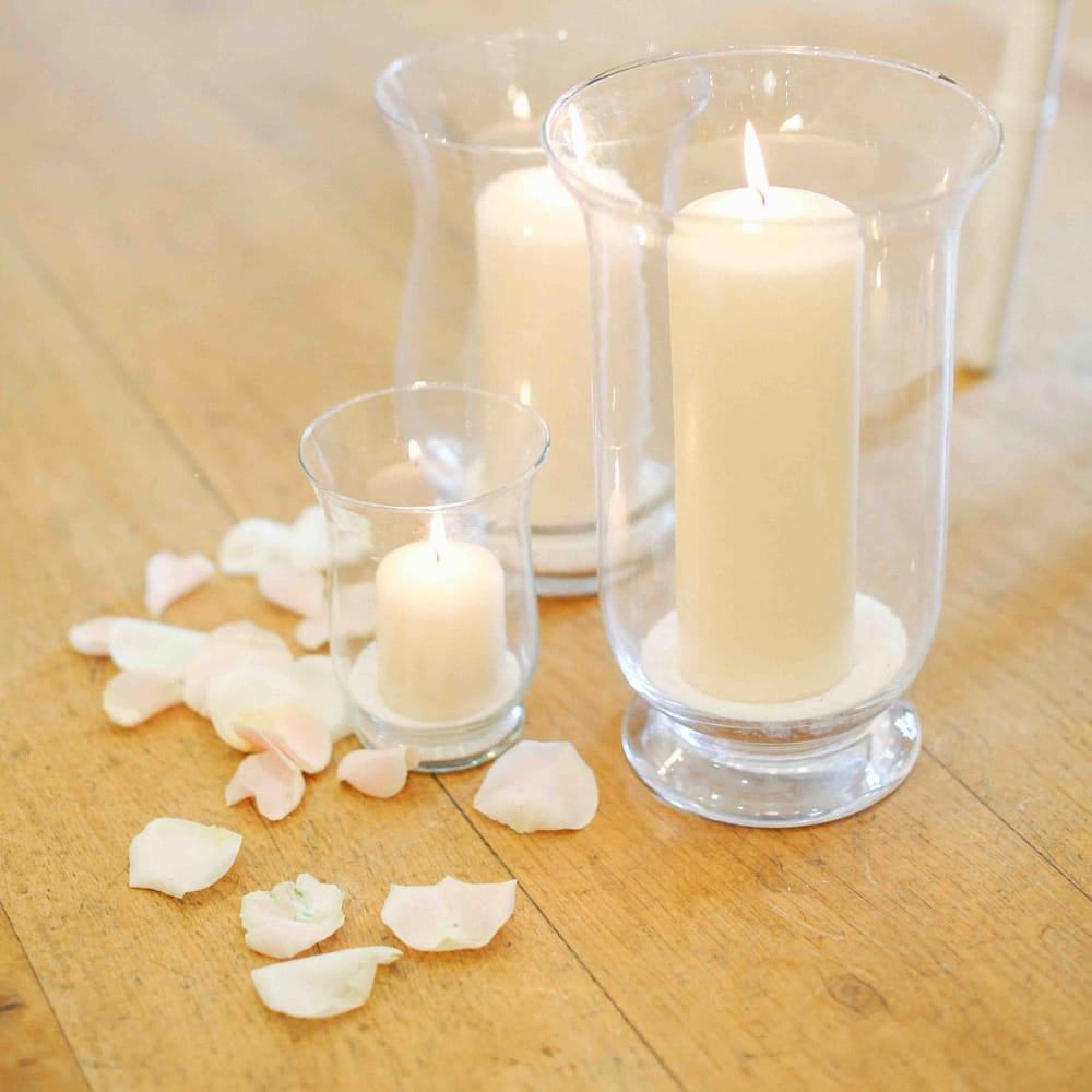 Hurricane Vases & Candles