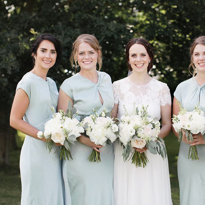 Bride & Bridesmaid Portrait