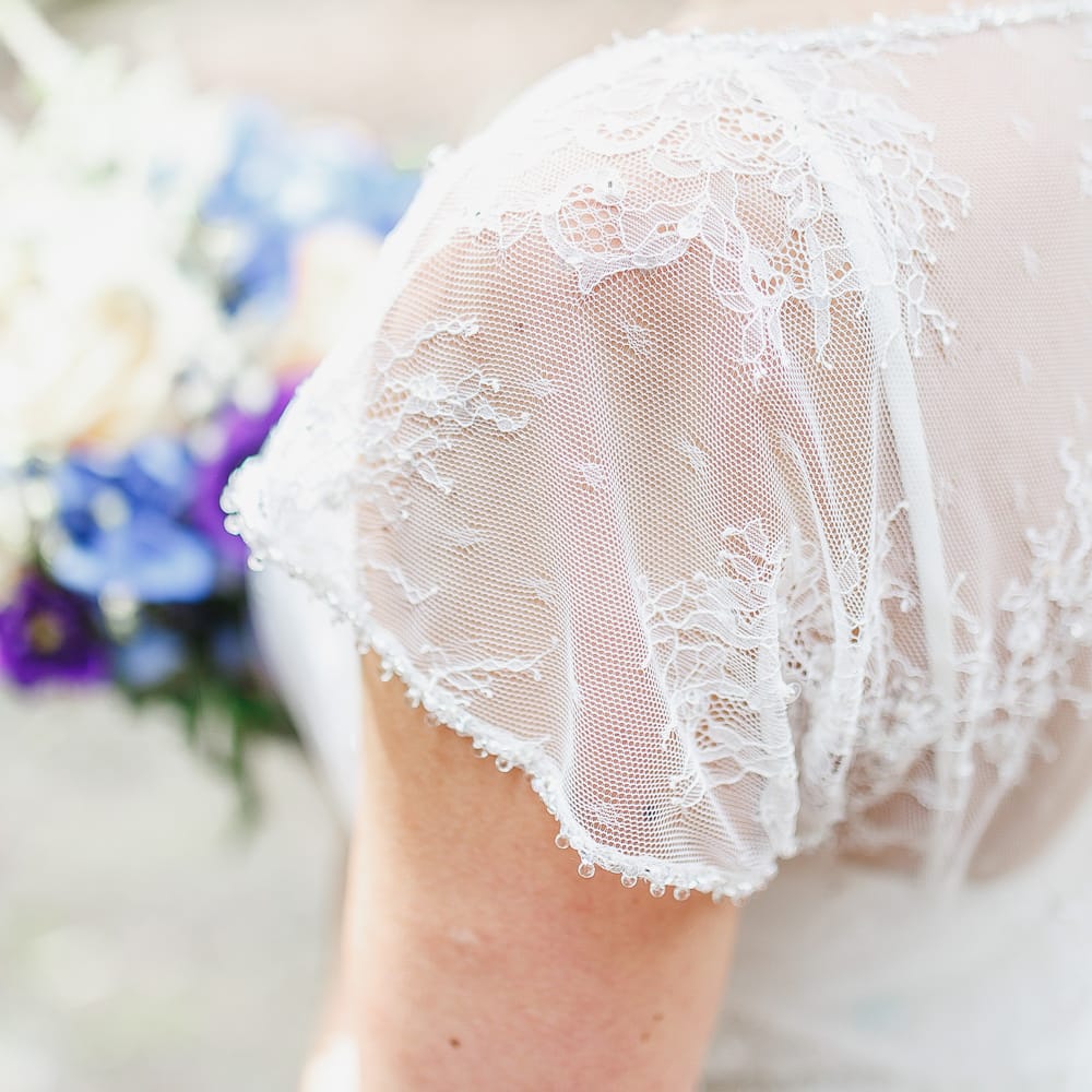 Sleeve Detail of Wedding Dress