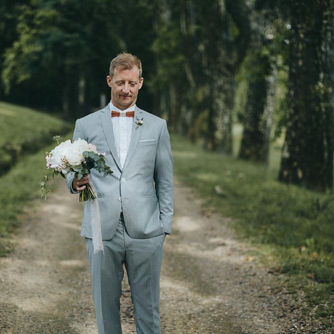 Faubourg Saint Sulpice Grey Suit & Oncle Pape Bow Tie