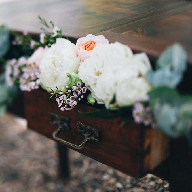 Draws filled with Flowers