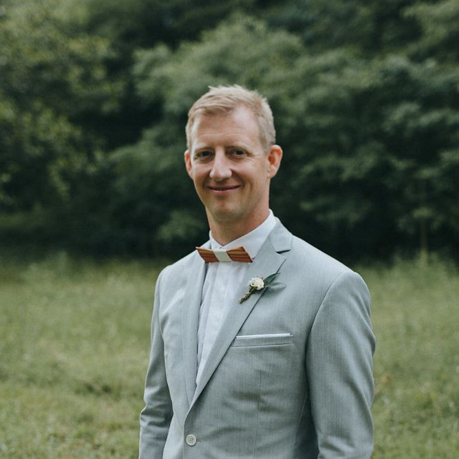 Faubourg Saint Sulpice Grey Suit & Oncle Pape Bow Tie
