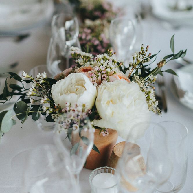 Potted Plants Table Centrepieces