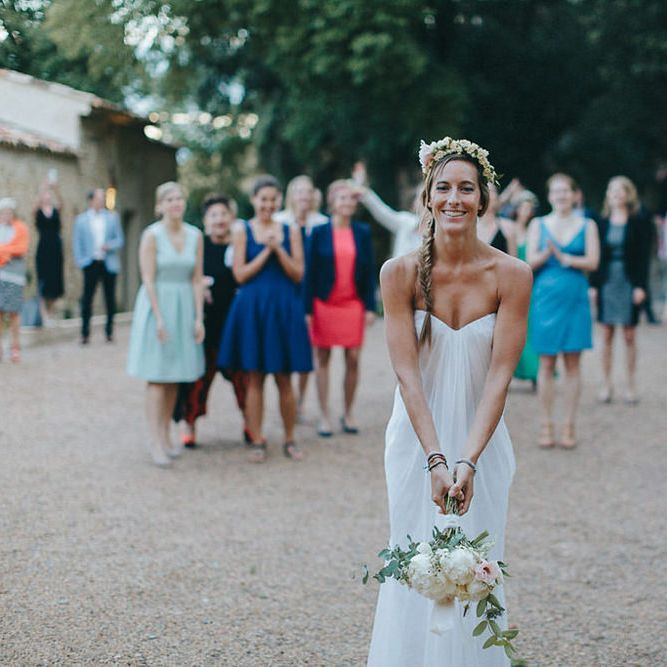 Wedding Bouquet Toss