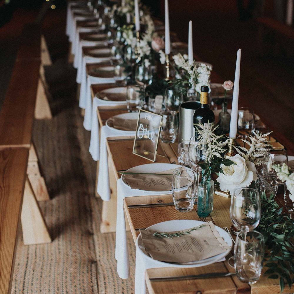 Abbi From Save The Date Magazine Gets Married Wearing Margaux Taridts & Grace Loves Lace Outdoor Festival Wedding With Tipis, Bell Tent Camping & Festoon Lights