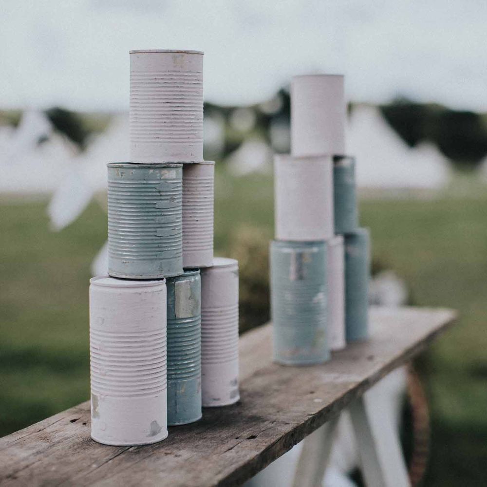 Abbi From Save The Date Magazine Gets Married Wearing Margaux Taridts & Grace Loves Lace Outdoor Festival Wedding With Tipis, Bell Tent Camping & Festoon Lights