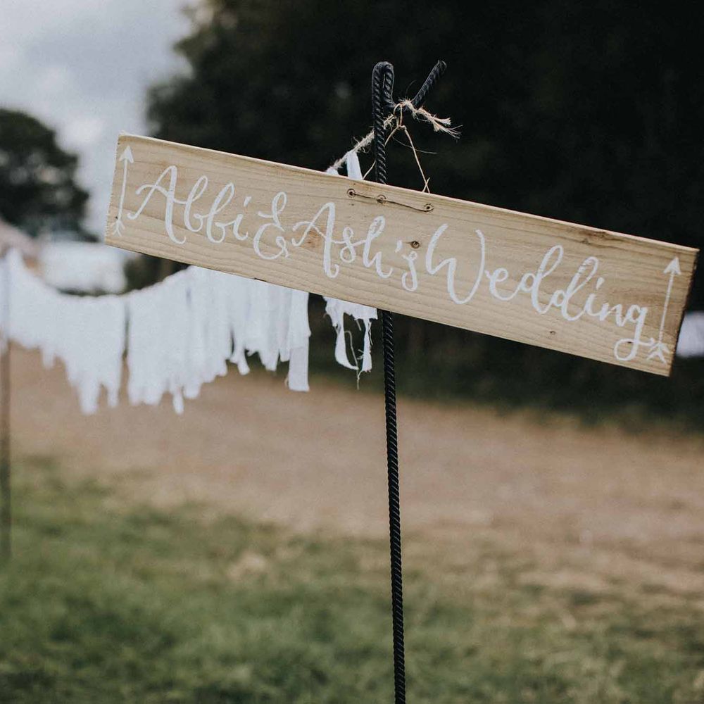 Abbi From Save The Date Magazine Gets Married Wearing Margaux Taridts & Grace Loves Lace Outdoor Festival Wedding With Tipis, Bell Tent Camping & Festoon Lights