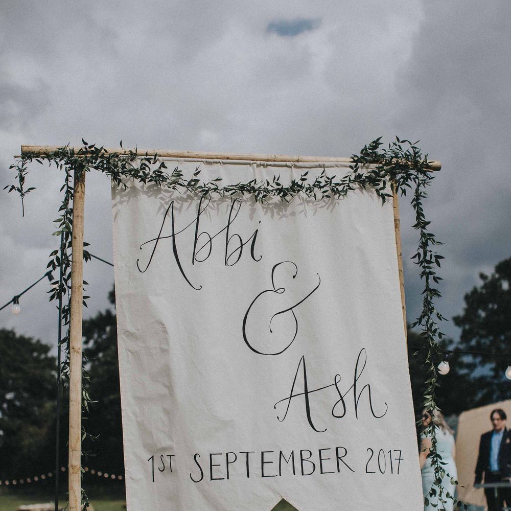 Abbi From Save The Date Magazine Gets Married Wearing Margaux Taridts & Grace Loves Lace Outdoor Festival Wedding With Tipis, Bell Tent Camping & Festoon Lights
