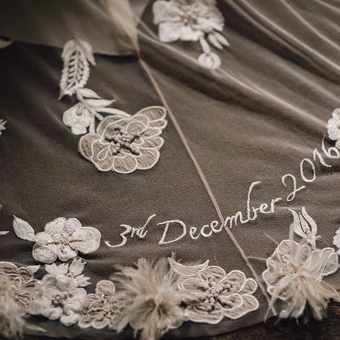 Hermione De Paula Bespoke Wedding Dress