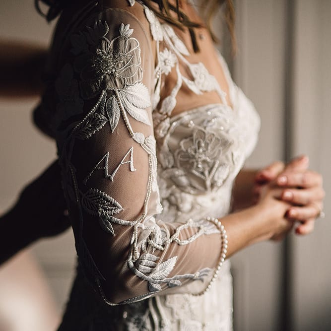 Hermione De Paula Bespoke Wedding Dress