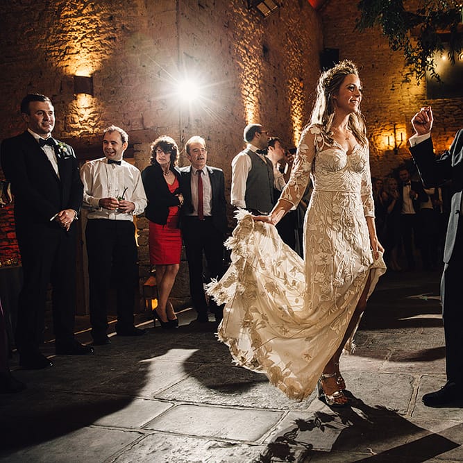 Father & Daughter Dance At Wedding