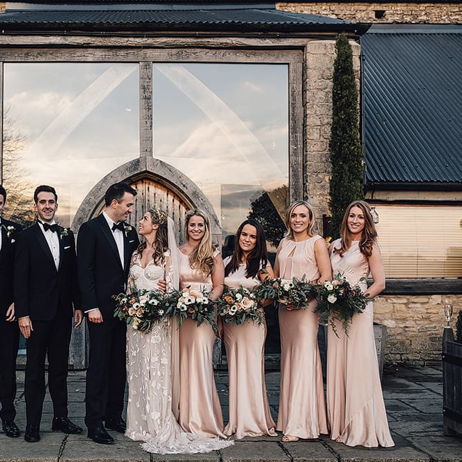 Wedding Party In Ghost London Dresses