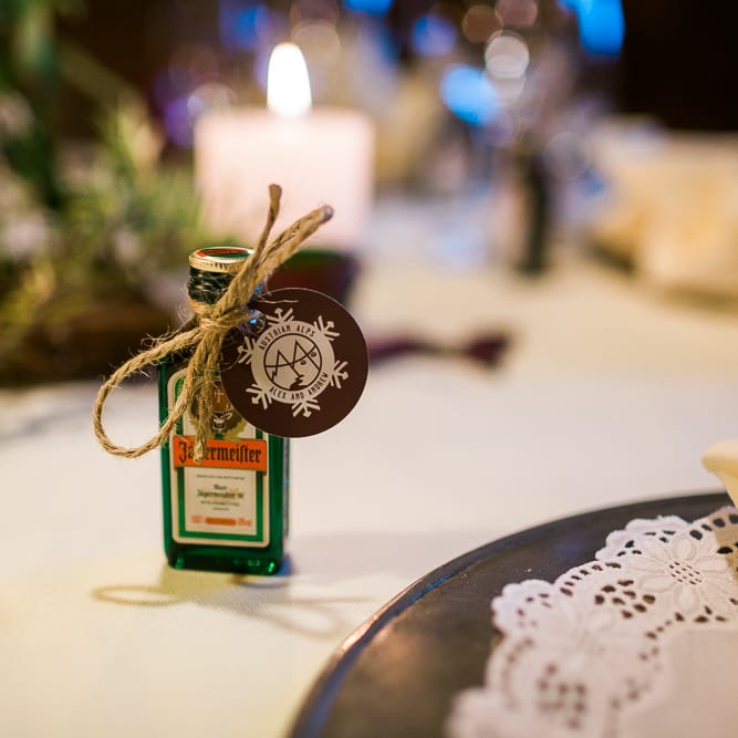 Jaegermister Wedding Favour