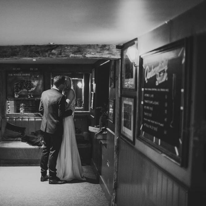 Pub Wedding At The White Horse Chichester With Bride In Limor Rosen And Groom In Ted Baker With Images From Victoria Popova Photography