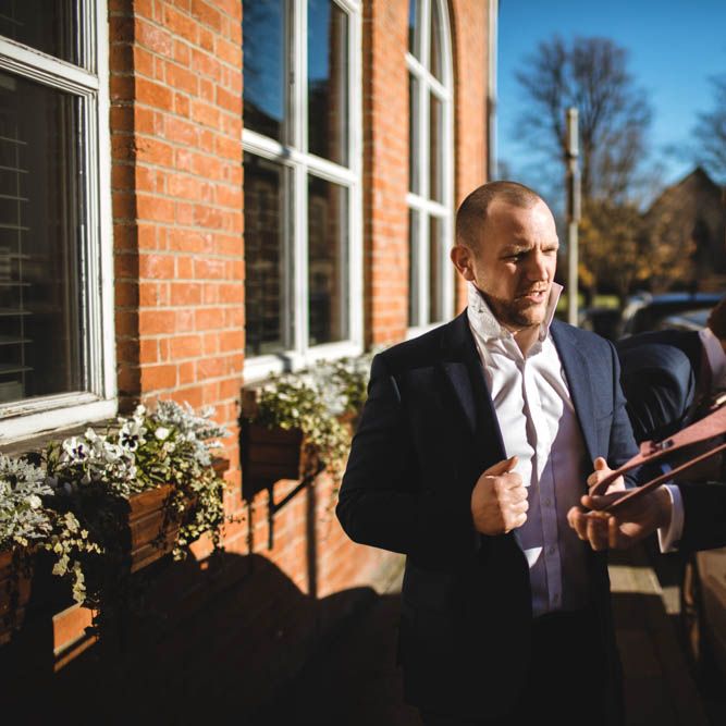 Pub Wedding At The White Horse Chichester With Bride In Limor Rosen And Groom In Ted Baker With Images From Victoria Popova Photography