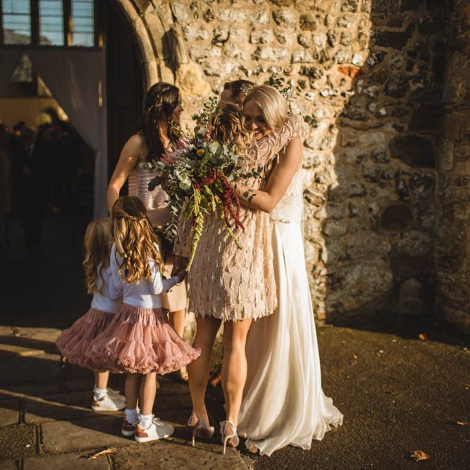 Pub Wedding At The White Horse Chichester With Bride In Limor Rosen And Groom In Ted Baker With Images From Victoria Popova Photography