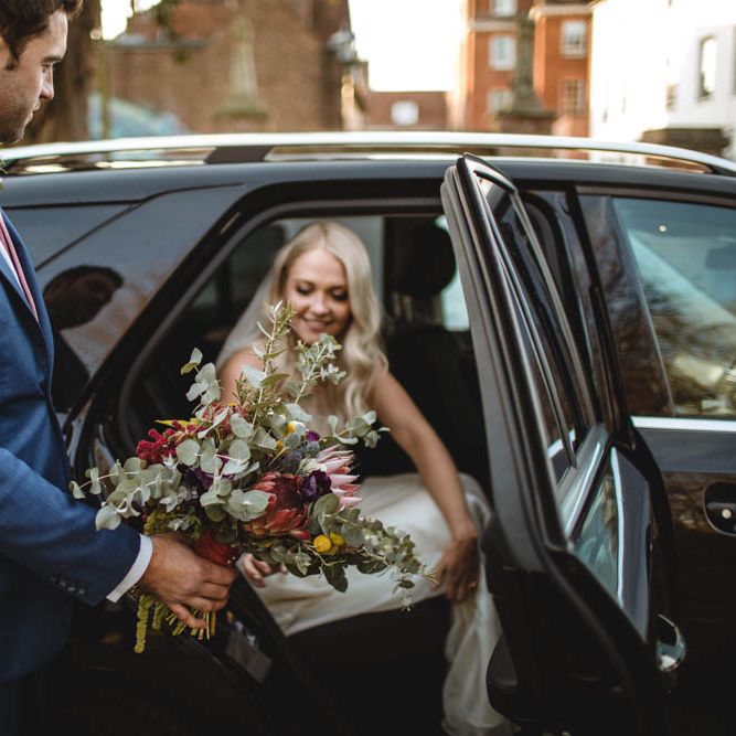 Pub Wedding At The White Horse Chichester With Bride In Limor Rosen And Groom In Ted Baker With Images From Victoria Popova Photography