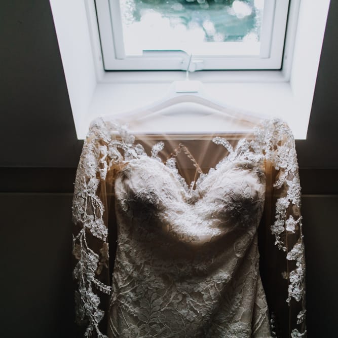 Rosa Clara Naim Bridal Gown | Stylish Woodland Wedding in Cheshire | Clara Cooper Photography | Story Board Weddings Films