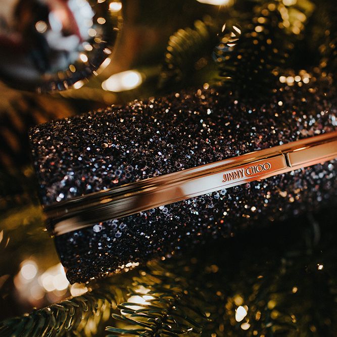 Glittery Jimmy Choo's For Wedding