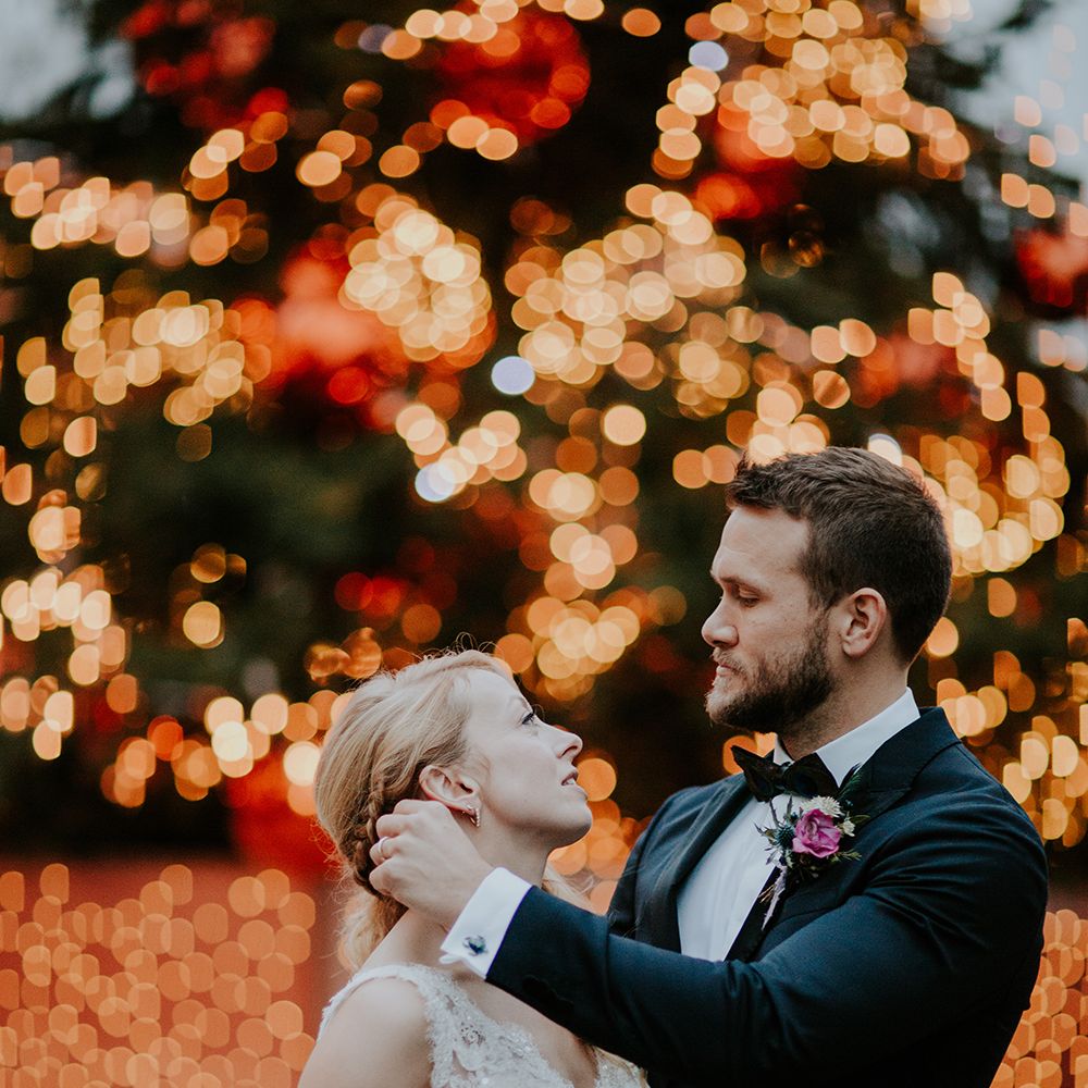 Intimate Winter Wedding At The Haymarket Hotel London With Bride In Caroline Castigliano
