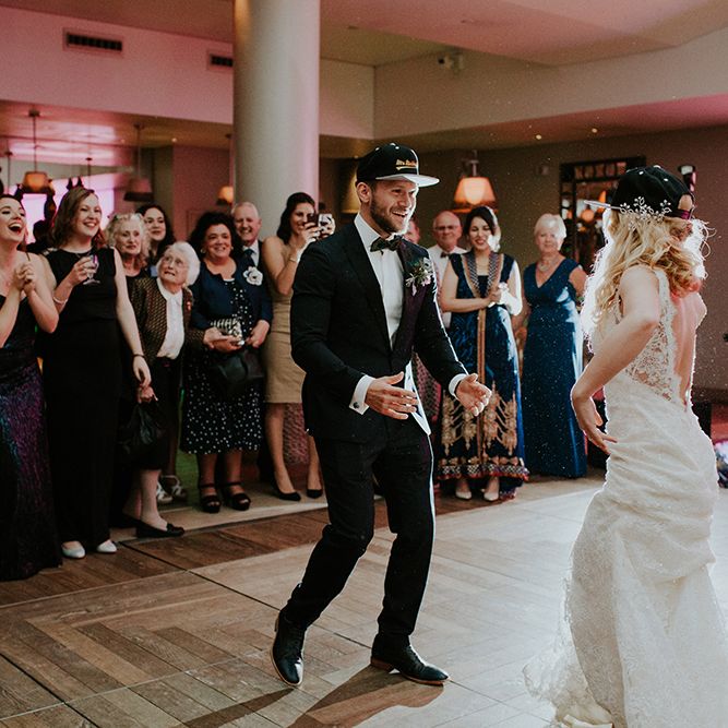 Intimate Winter Wedding At The Haymarket Hotel London With Bride In Caroline Castigliano