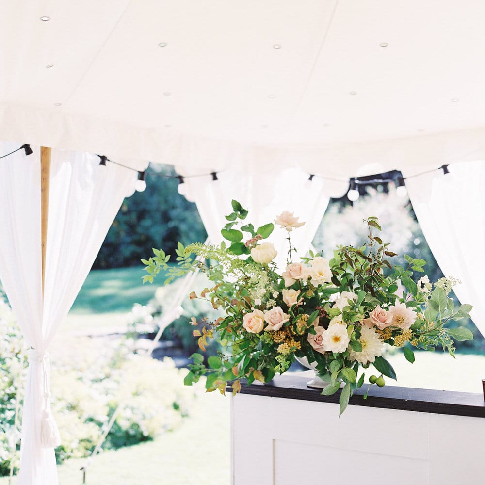 Elegant At Home Wedding With Raj Style Tents And Gorgeous Florals From Palais Flowers With Planning By Liz Linkleter Events And Film Images From Taylor And Porter