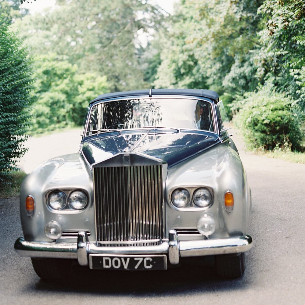 Vintage Wedding Car // Image By Taylor And Porter