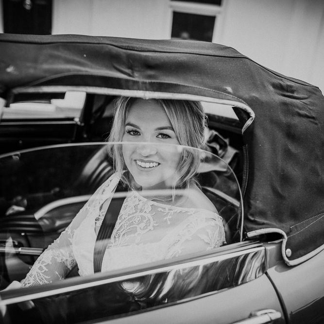 DIY Barn Wedding With Fairy Lights At The Great Barn Titchfield With Bride In Rolling In Roses Dress & Images From Joasis Photography