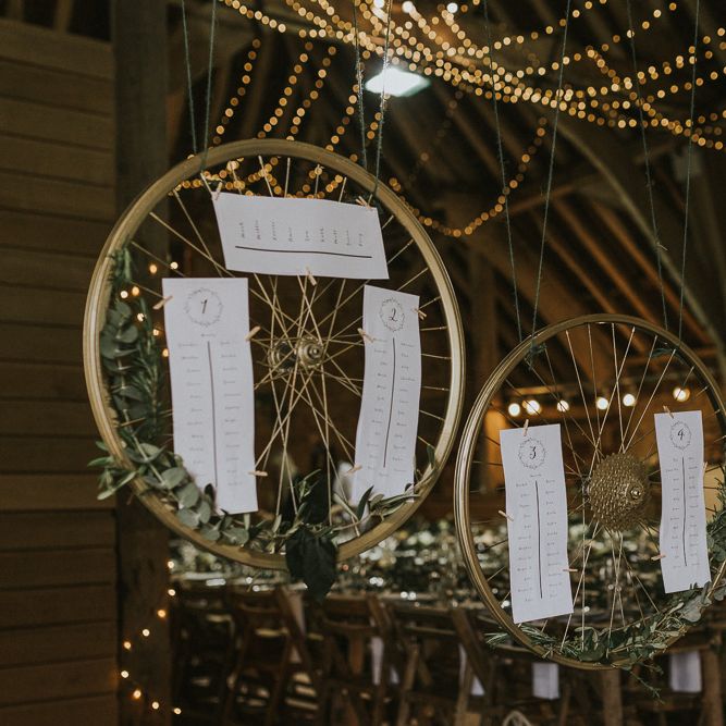 Hoop Table Plans For Wedding