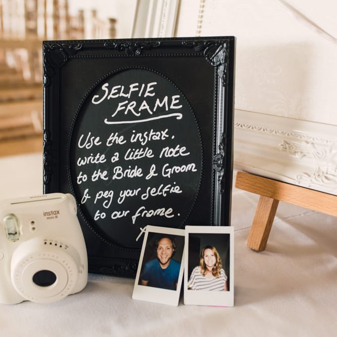 Polaroid Picture Guest Book