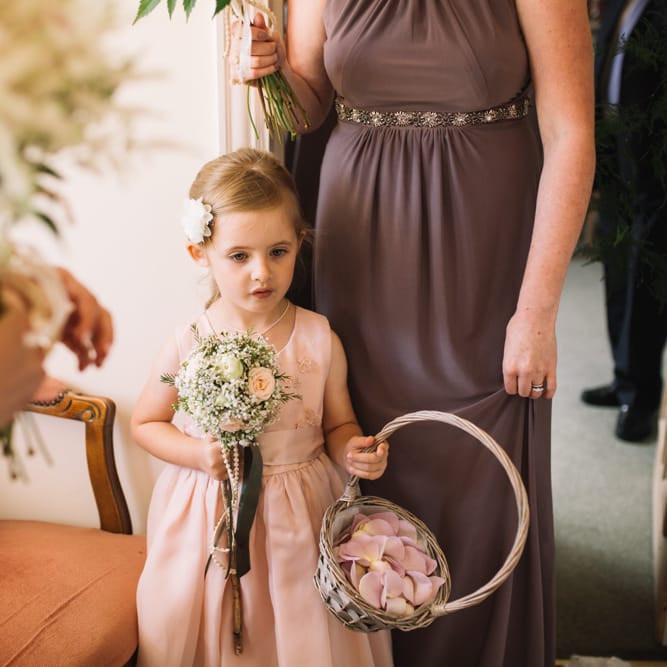 Flower Girl in Monsoon Dress
