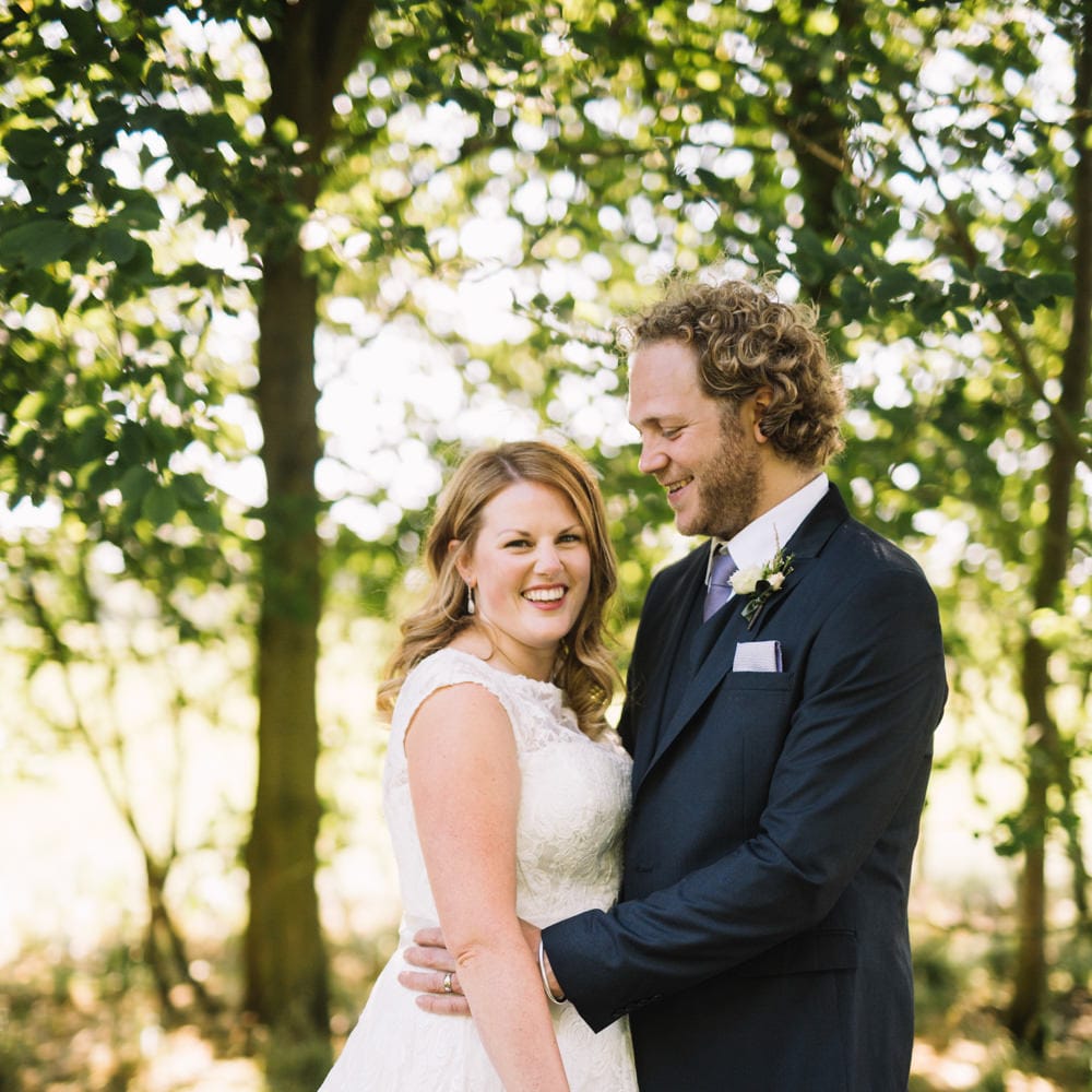 Romantic Bride & Groom Portrait