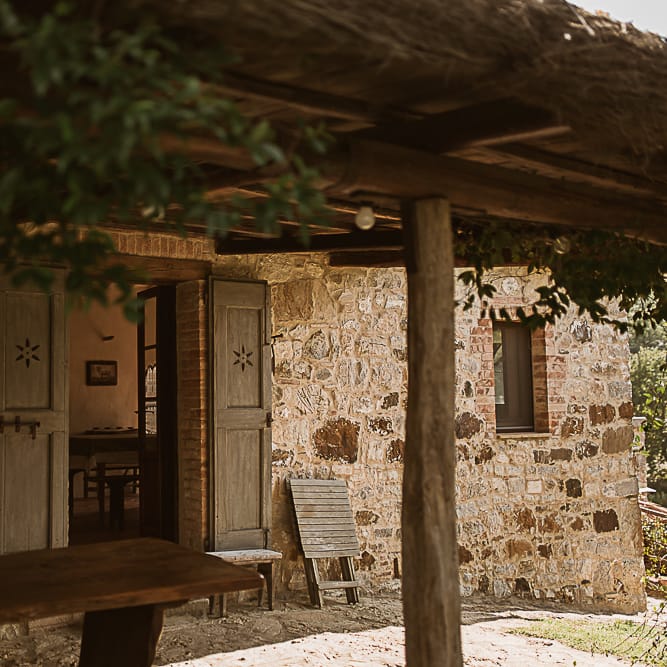 Intimate Tuscan Wedding at WP Relais, Castiglione D'orcia, Siena | Outdoor Reception with Fairy Light Decor | Bride in Gown from Cargie Threads | The Springles Photography