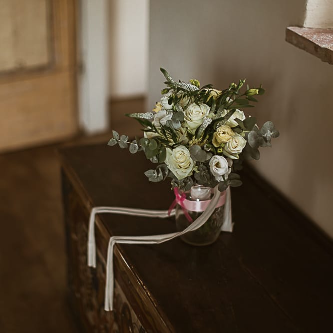 Intimate Tuscan Wedding at WP Relais, Castiglione D'orcia, Siena | Outdoor Reception with Fairy Light Decor | Bride in Gown from Cargie Threads | The Springles Photography