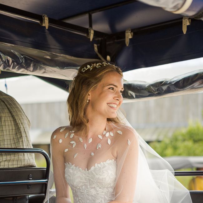 Bride in Mira Zwillinger Bridal Gown | Rustic Soho Farmhouse Ceremony with PapaKata Sperry Tent Greenery filled Reception | Marianne Taylor Photography | Will Warr Films