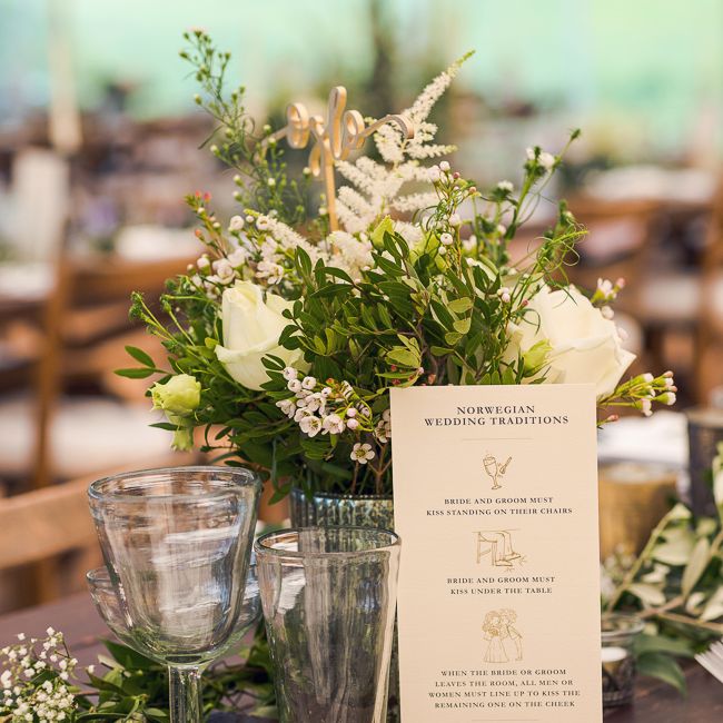 Greenery Table Centrepiece | Rustic Soho Farmhouse Ceremony with PapaKata Sperry Tent Greenery filled Reception | Marianne Taylor Photography | Will Warr Films