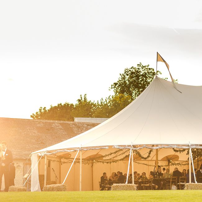 Rustic Soho Farmhouse Ceremony with PapaKata Sperry Tent Greenery filled Reception | Marianne Taylor Photography | Will Warr Films