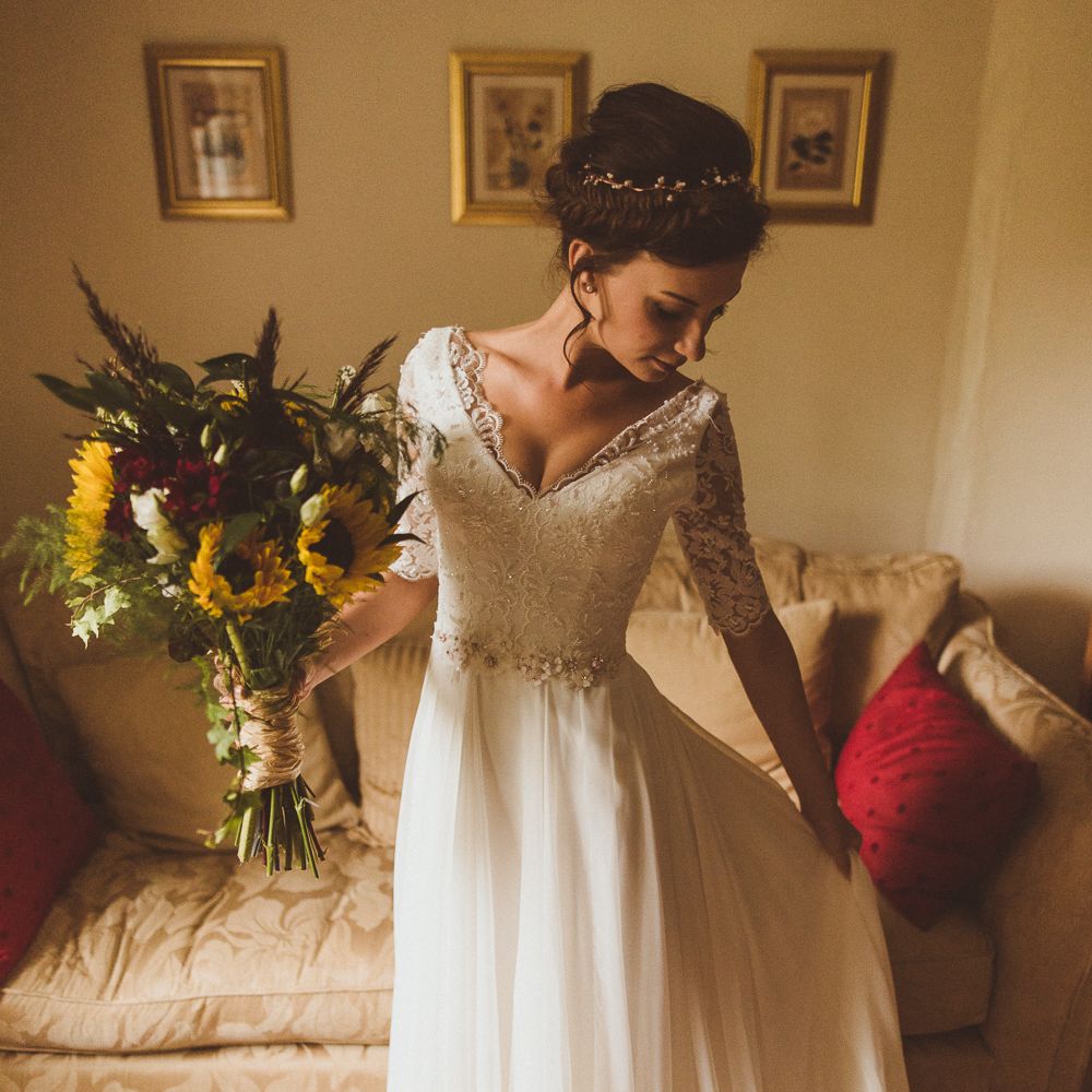 Sunflower Wedding Bouquet