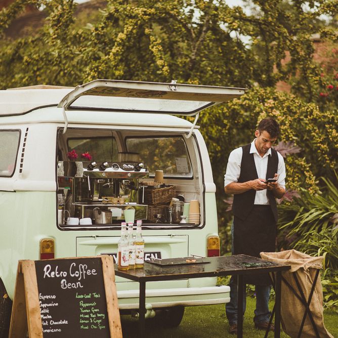 Coffee Van at Wedding